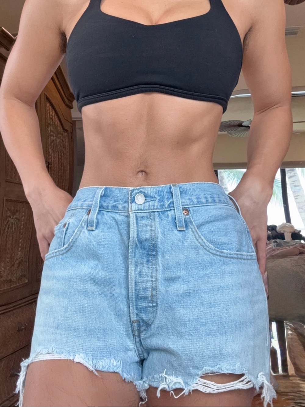 Levi’s 501 Jean shorts sz W29 blue
